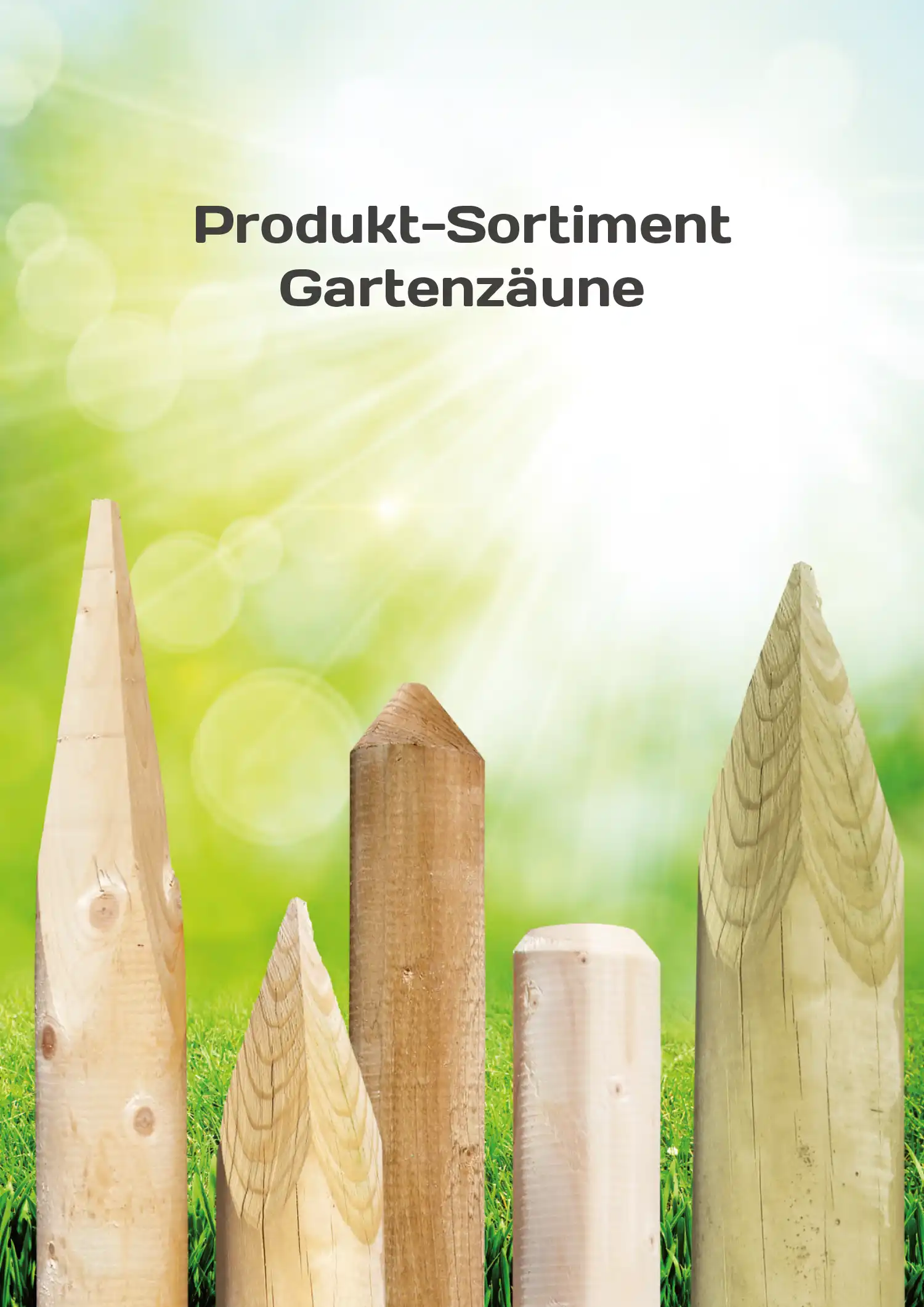 Produktkatalog Gartenzäune 